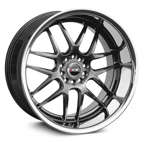 XR526-1815-1CBS / XXR 526 - 18 x 10.5 INCH  - ET20 - 114.3+120 x 5 PCD - CHROME BLACK INNOX RIM