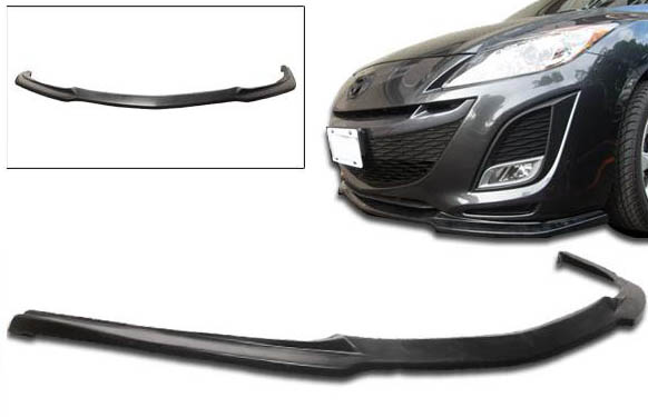 DS-M3-P1351-FL / MAZDA 3 FRONT LIP 4DrMZ 09-on